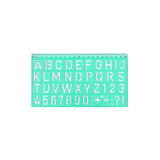 Ark Letters & Numbers Stencil
