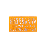 Ark Letters & Numbers Stencil