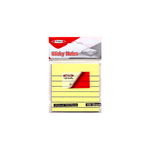 Today's Lined Sticky Note Pad 3" x  3" 100 Sheets