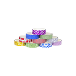 Generic Colored Washi Tape Set of 10 Rolls Multi Shape