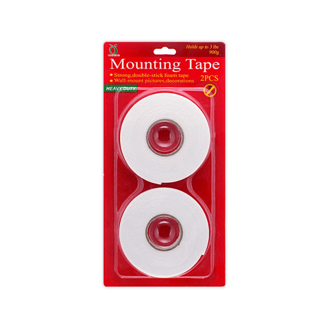 Generic Double Face Mounting Foam Adhesive Tape Pack of 2