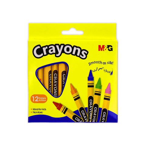 Fibracolor Yoyo Maxi Wax Crayons 12set