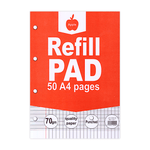 Apple Filler Punched Seyes Paper Pack of 50 Sheets A4